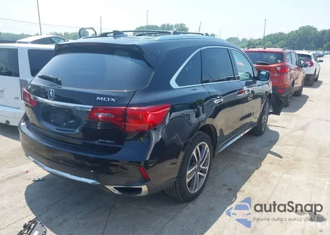 2018 Acura Mdx Advance Entertainment Pkgs from USA, damaged, VIN 5J8YD4H97JL001505